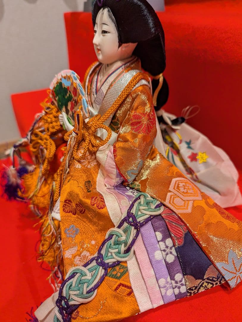 ✨️価格変更✨️親王飾り ひな祭 雛人形 ミニチュア 昭和レトロ 70ビンテージ