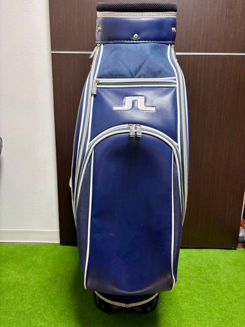 【最終値下げ】Jリンドバーグ J LINDEBERG キャディバッグ ネイビー