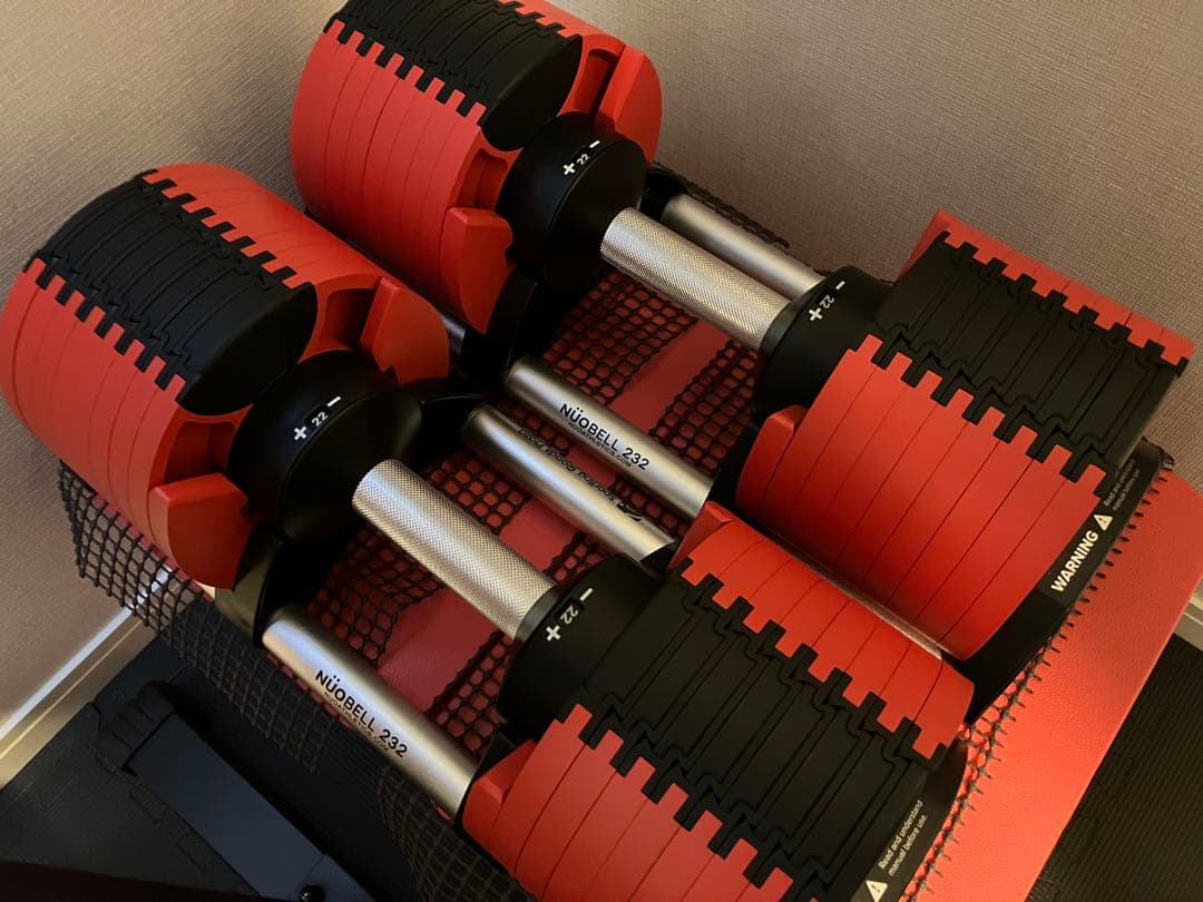 【引き取り限定】フレックスベル 32kg 2kg刻み 2個セット レッド 赤