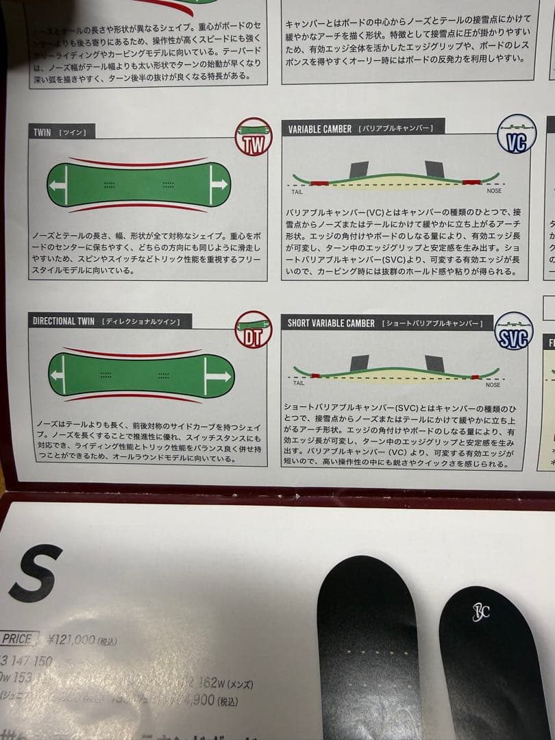 bc stream S156W 希少 新品未使用 正規品 カービング