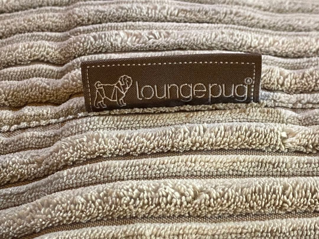 2人用ビーズソファ　Lounge pug ラウンジパグ　コーデュロイ