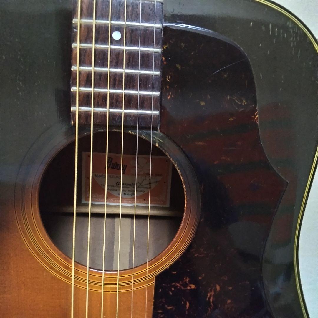 【百瀬恭夫氏サイン入】1970年代半ば製 Burny BJ-50 林ギター製