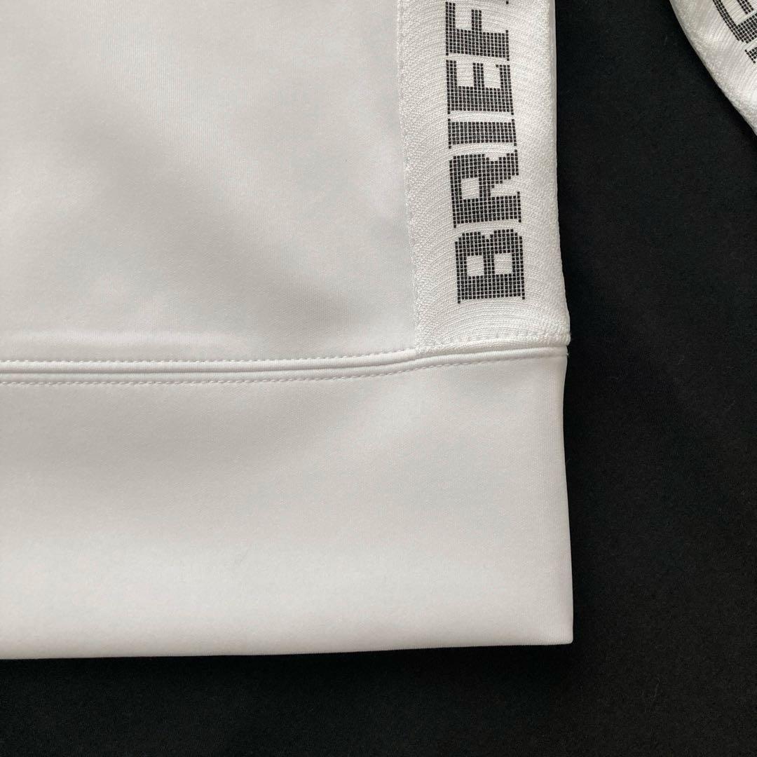 極美品！BRIEFING ブリーフィング　ストレッチ　トレーナー　ホワイト　L