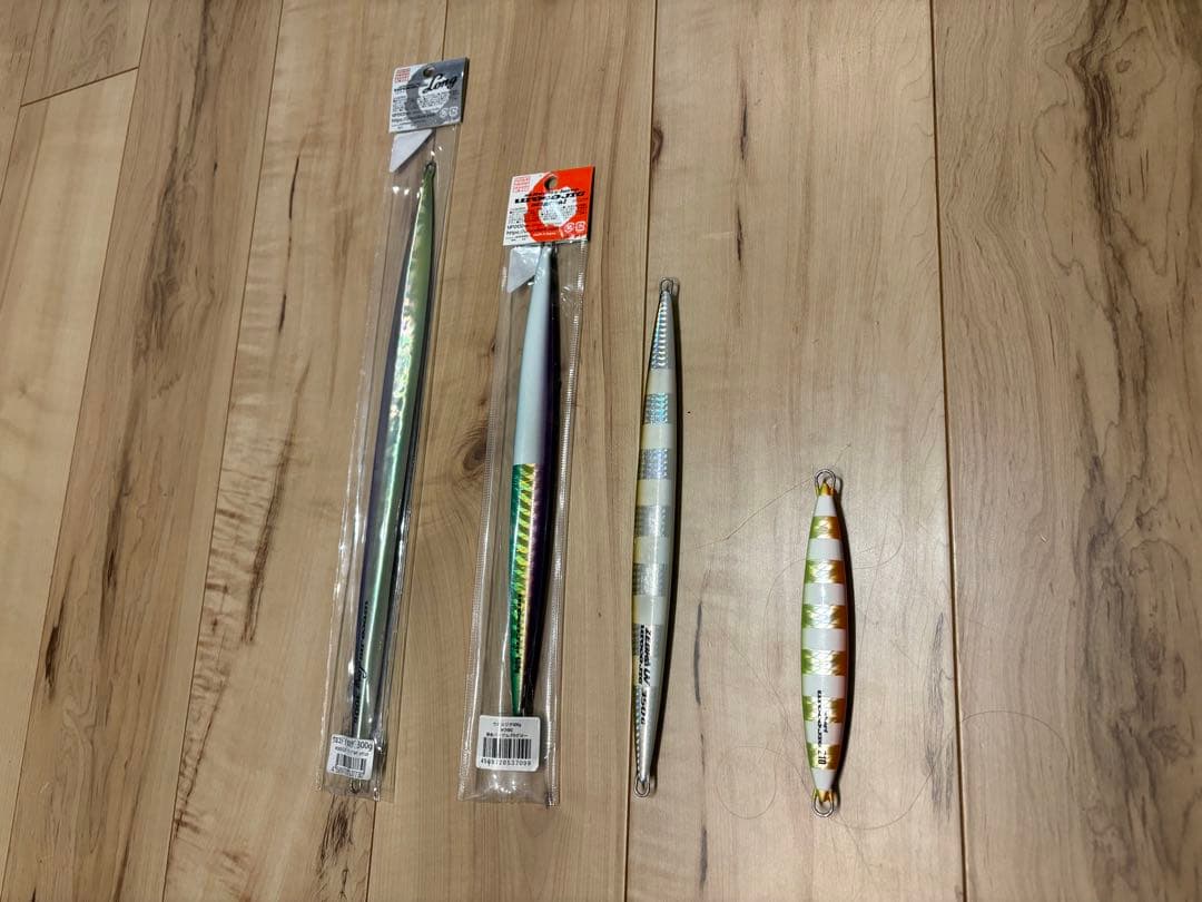 ウロコジグ　4個セット 400g.350g.300g.210g