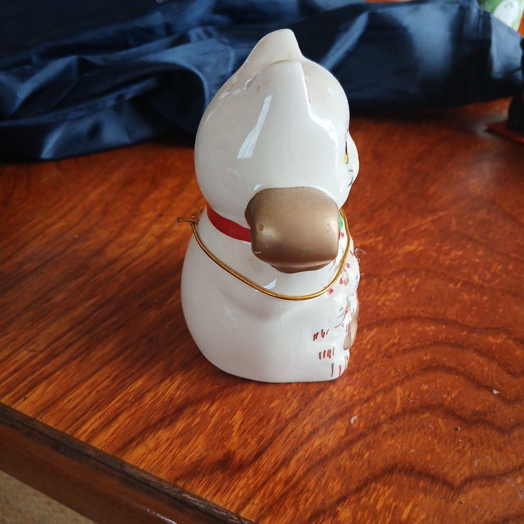 陶器製 招き猫 置物