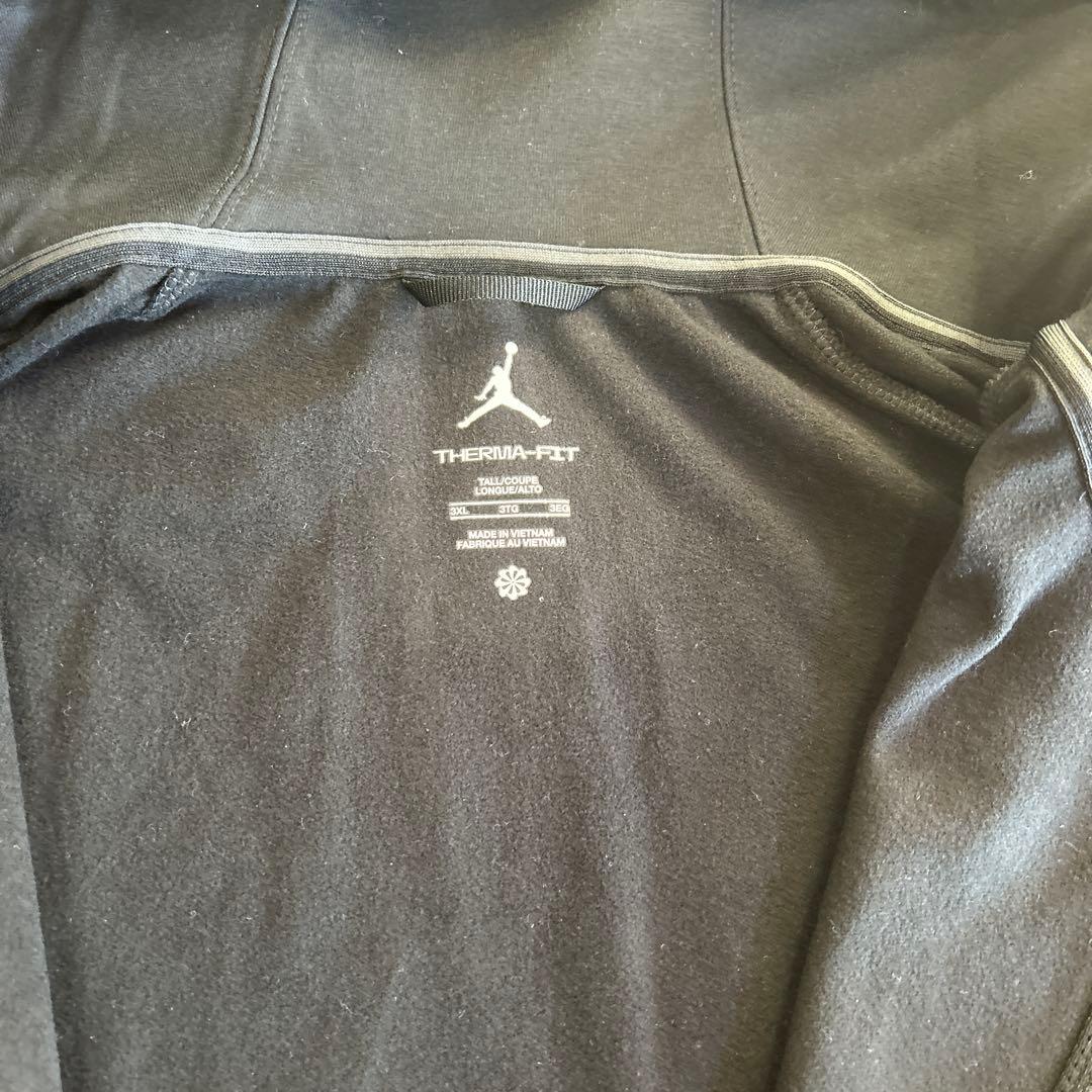 Jordan ブラック フルジップジャケット