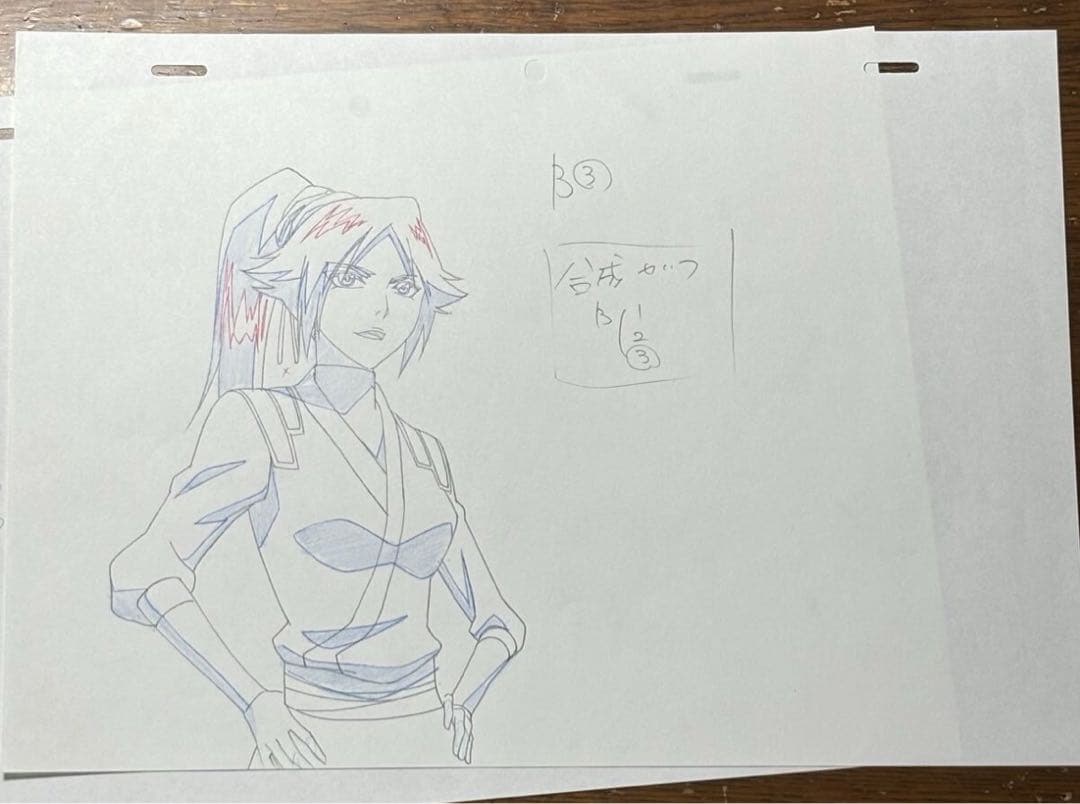 BLEACH 夜一　セル画　2セット