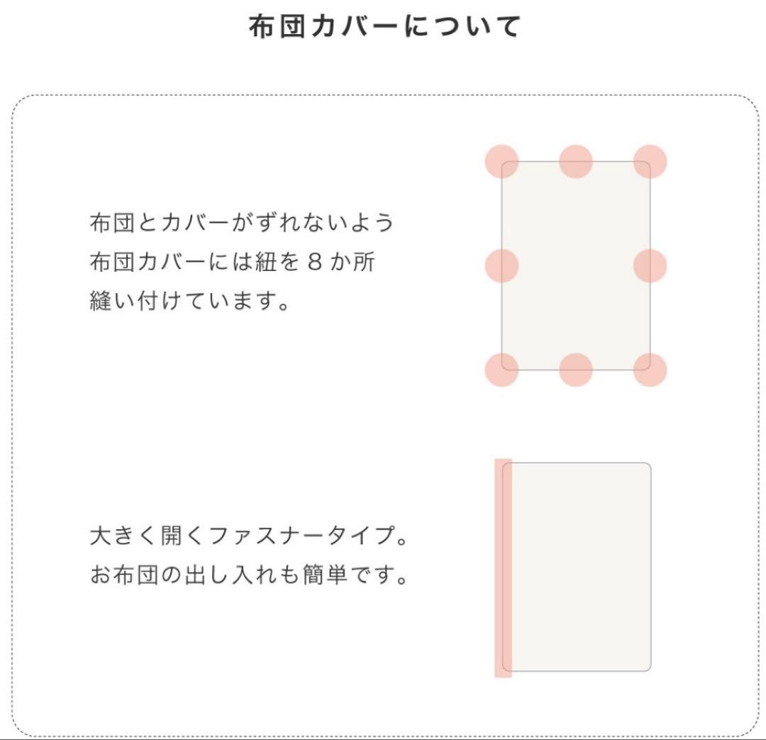 クイーンサイズ / 掛け布団カバー・枕カバーセット