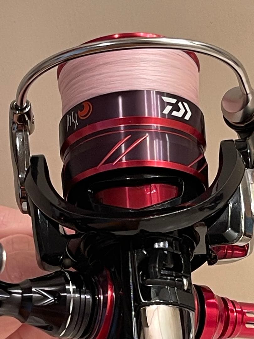 最終☆ カスタム Daiwa 18月下美人 MX LT 2000S ライン付
