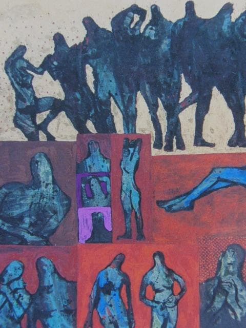 上野泰郎、【はてしのない日々】、希少な額装用画集より、新品額装付、状態良好