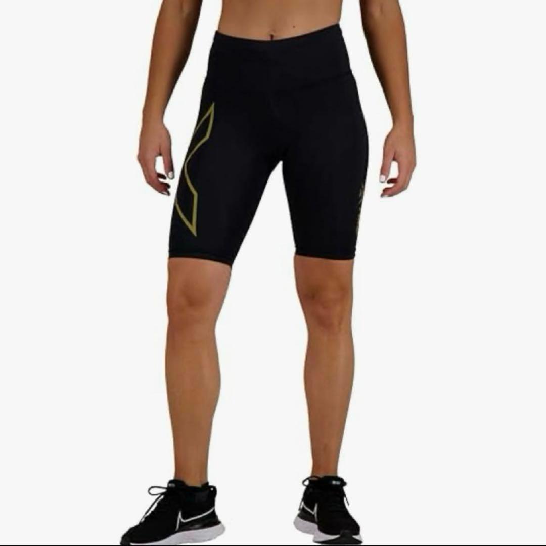 2XU ショートタイツ　コンプレッションウェア　マラソン　ハーフマラソン　M