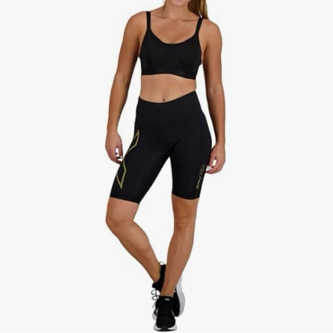 2XU ショートタイツ　コンプレッションウェア　マラソン　ハーフマラソン　M