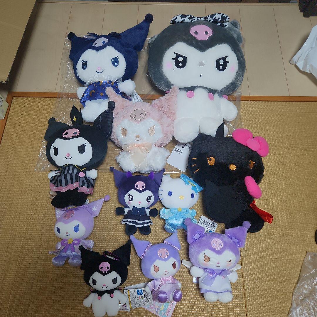 サンリオ　クロミ、ハローキティぬいぐるみ11体セット