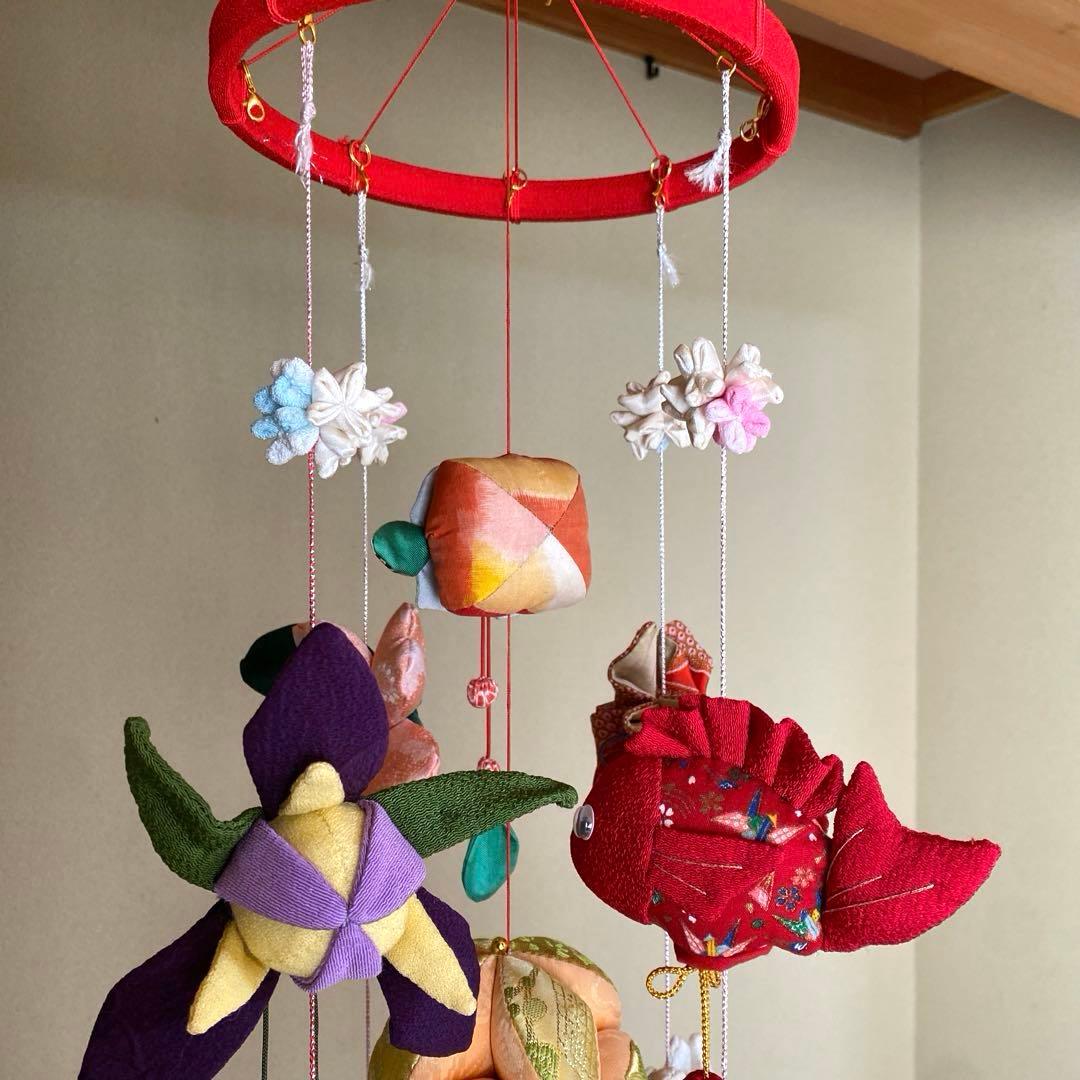 【一点物‼︎】吊るし雛　吊るし飾り　手作り　ハンドメイド　雛飾り　ひな祭り