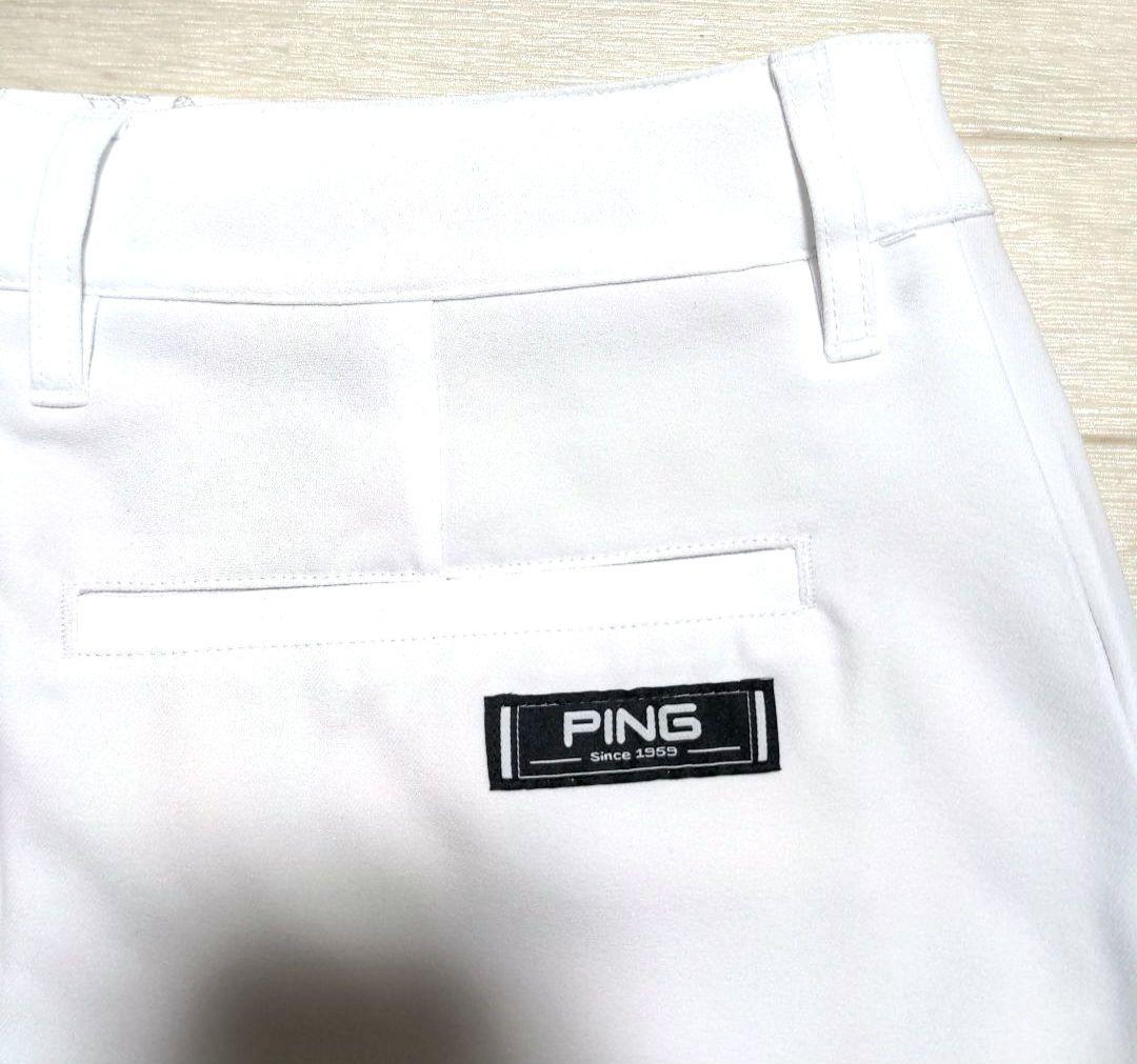 再再再値下げ新品　PINGピン　スカートLL　白 定価12100円