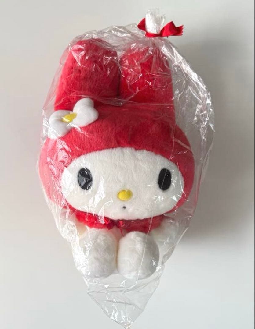 【未開封】レア サンリオ マイメロディ ぬいぐるみ 赤ずきん 2007年 レトロ