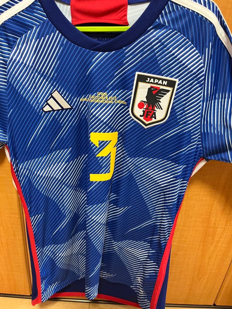 サッカー日本代表 2022 ホーム レプリカ ユニフォーム 3 谷口