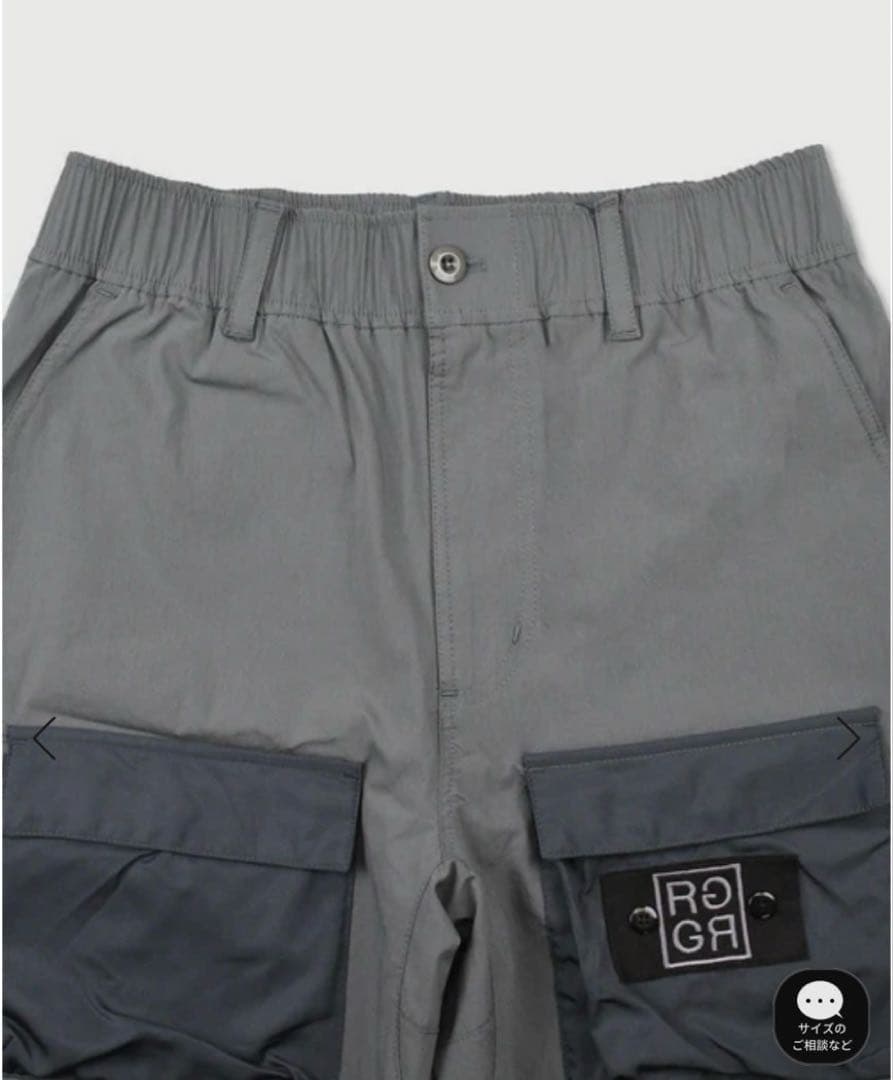 RUFFLOG OUT POCKET STRETCH SHORTSグレー　L