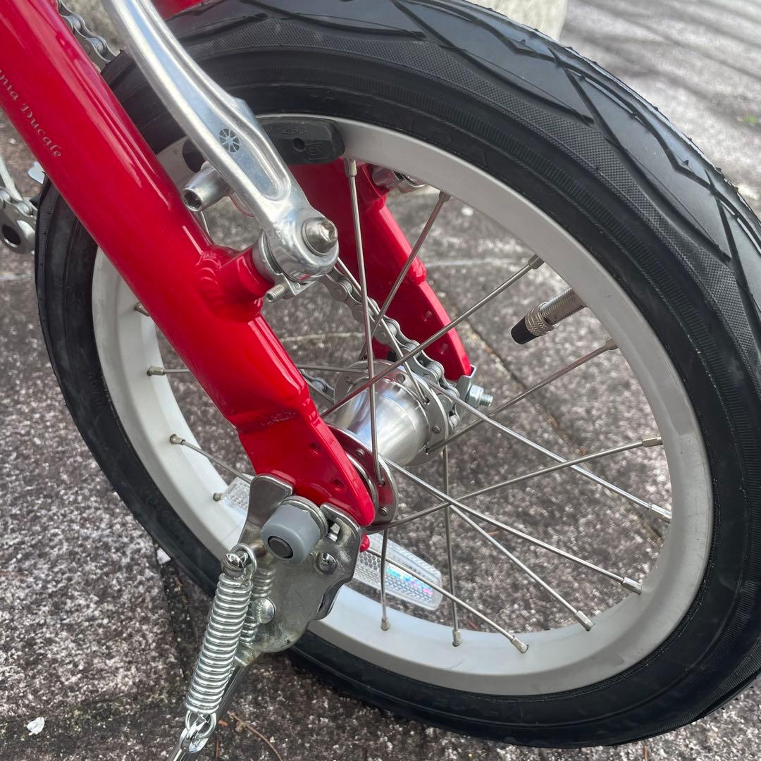 フィアットFIAT DAHON 14インチ折りたたみ自転車　完売品　ほぼ未使用