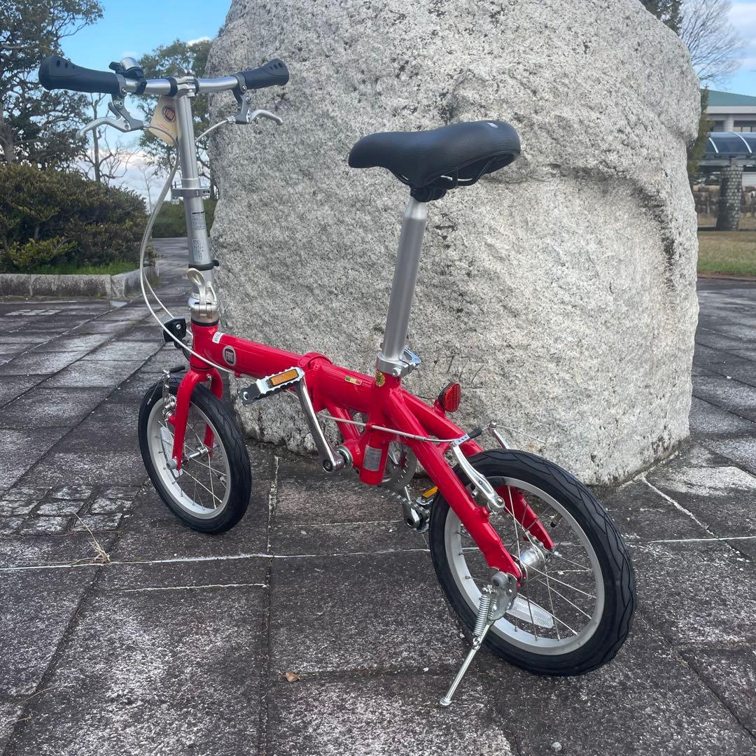 フィアットFIAT DAHON 14インチ折りたたみ自転車　完売品　ほぼ未使用