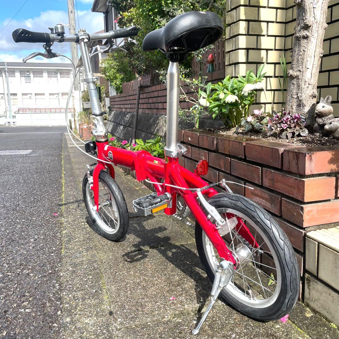 フィアットFIAT DAHON 14インチ折りたたみ自転車　完売品　ほぼ未使用