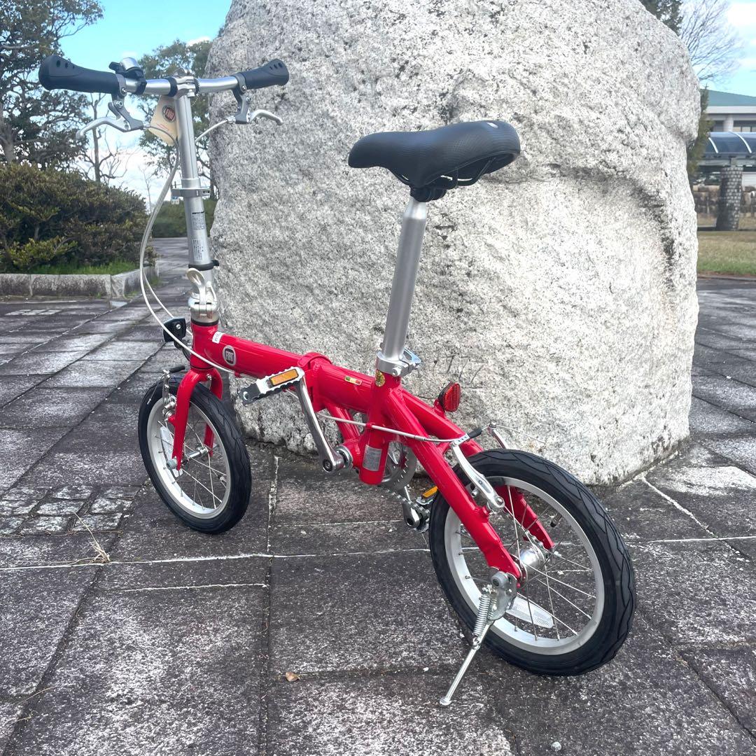 フィアットFIAT DAHON 14インチ折りたたみ自転車　完売品　ほぼ未使用