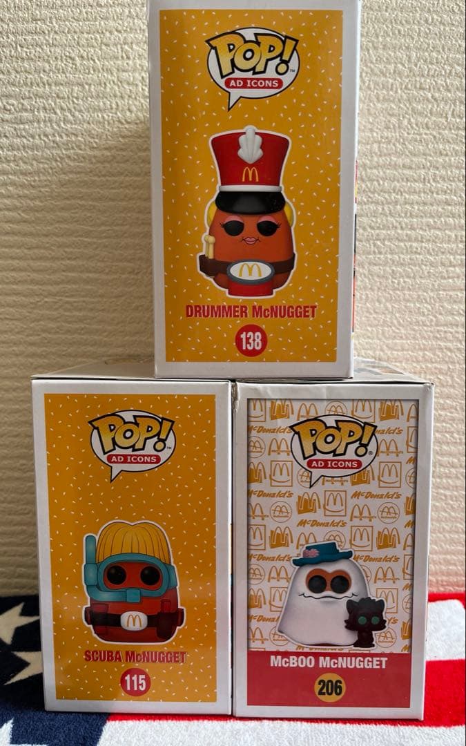 FUNKO POP マクドナルド　ナゲットバディーズ　限定　ドラマー　スキューバ