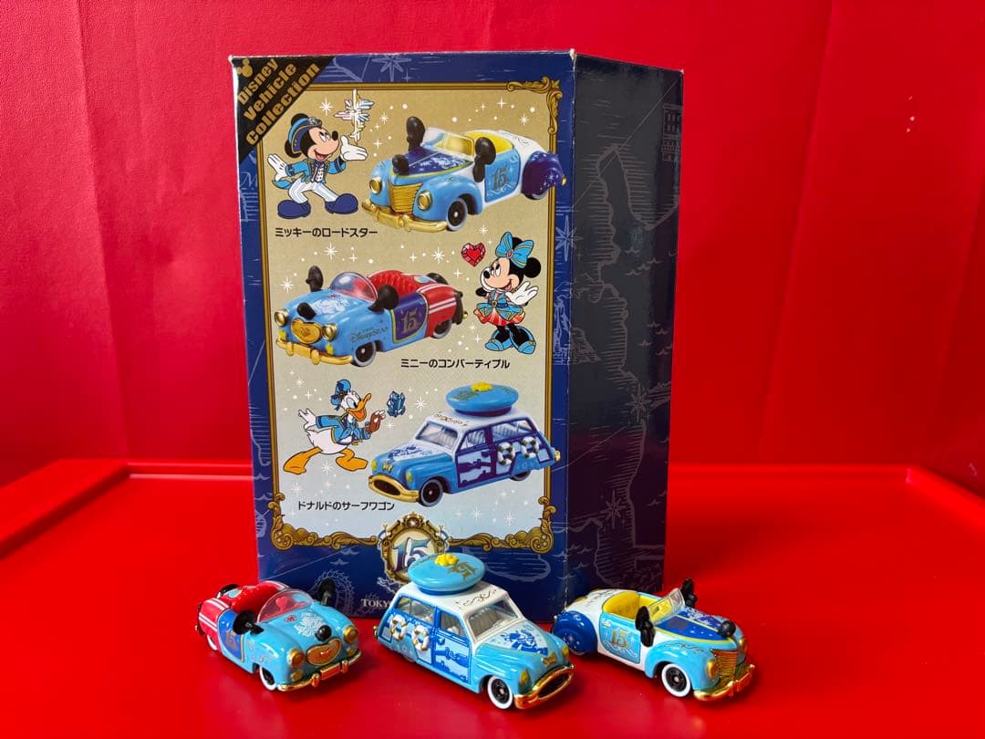 ディズニートミカ ミニカー16台セット