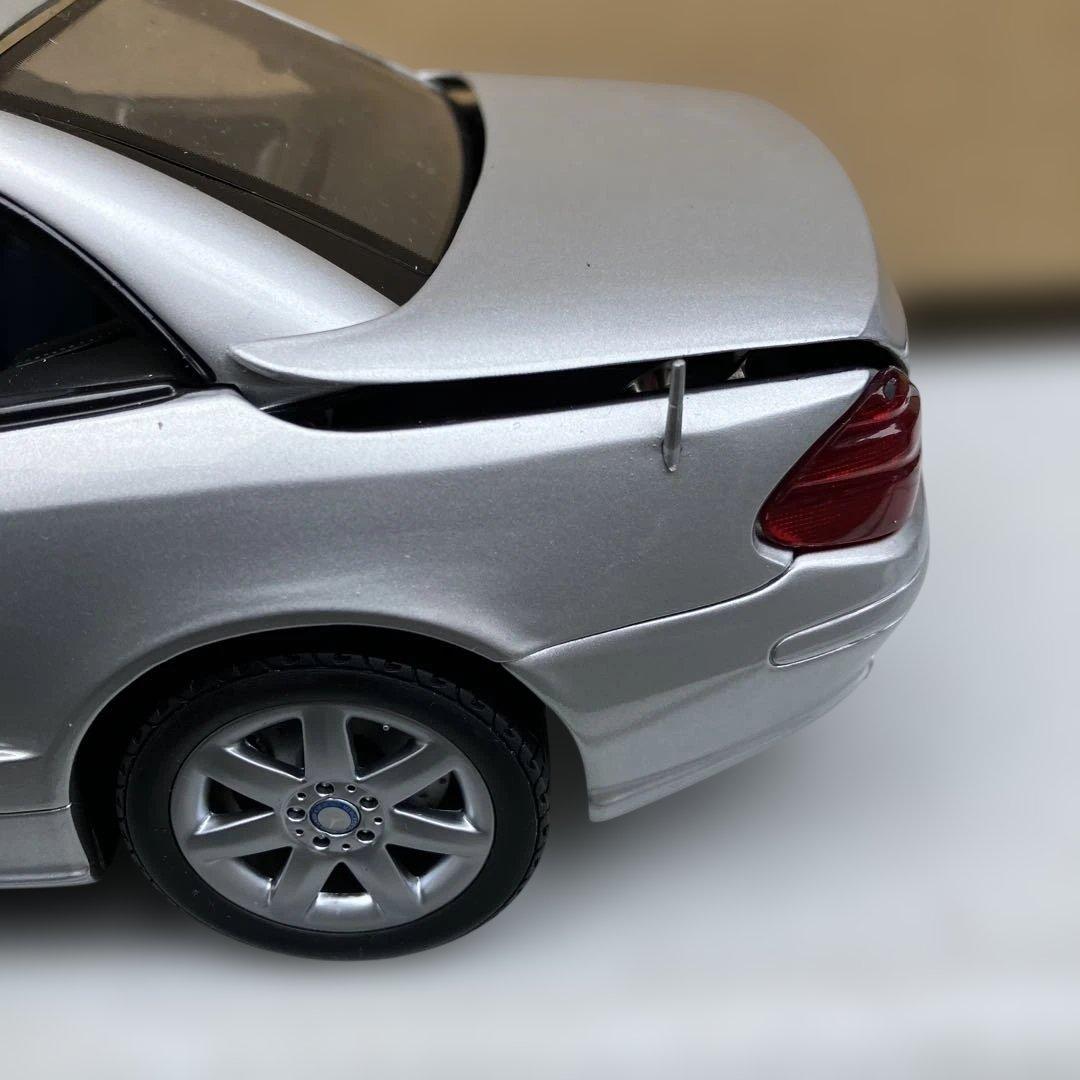 メルセデス・ベンツ SL 2001 シルバー 1/18