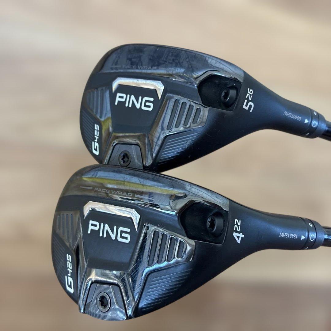 PING G425 フェアウェイウッド 交換用シャフト付　4本セット