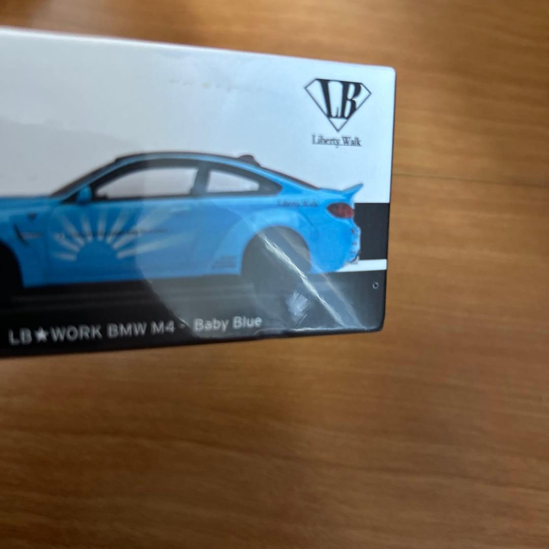 MINI GT LB★WORK  M4 Baby Blue