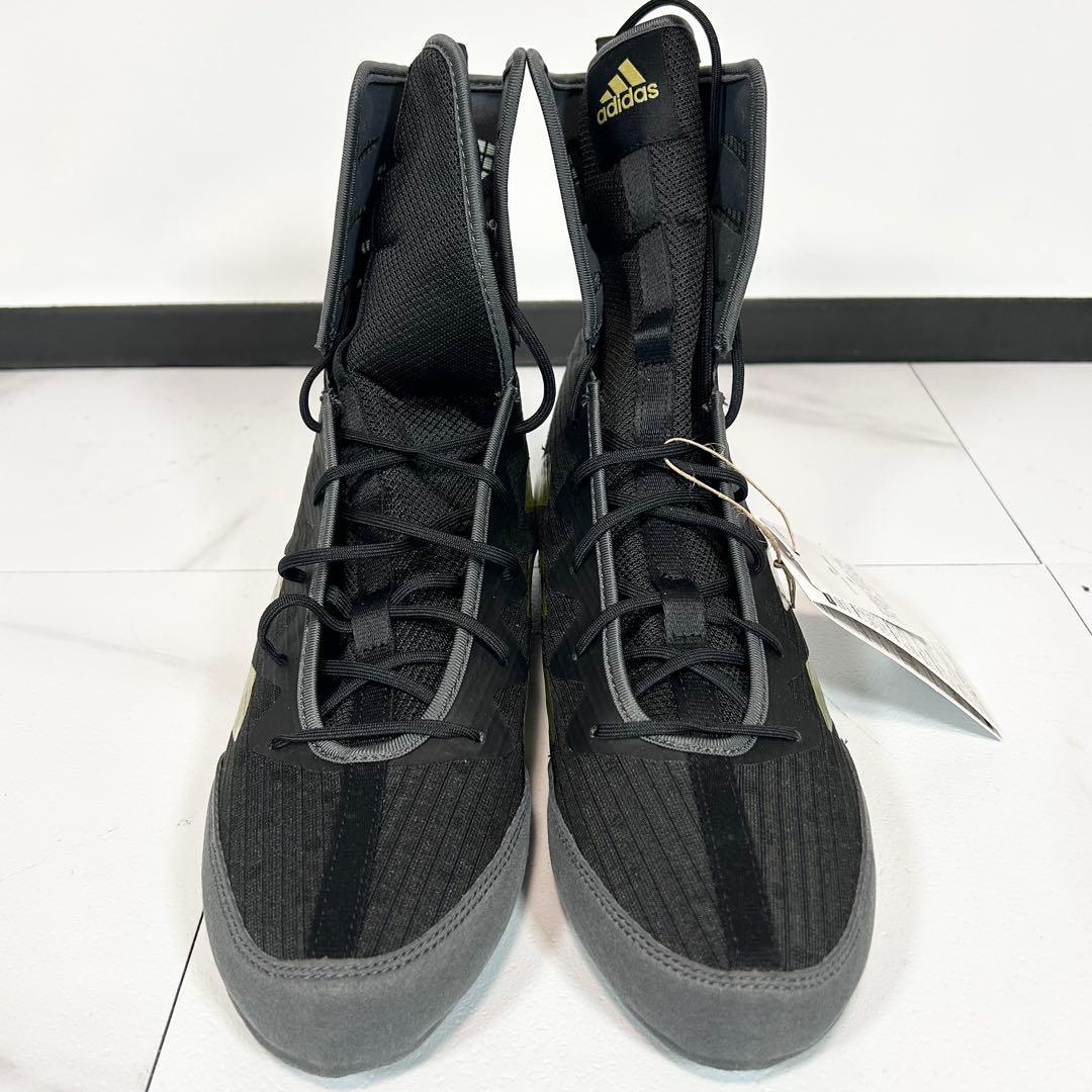 未使用❗️adidas BOX HOG 4 ボクシングシューズ　GZ6116 黒