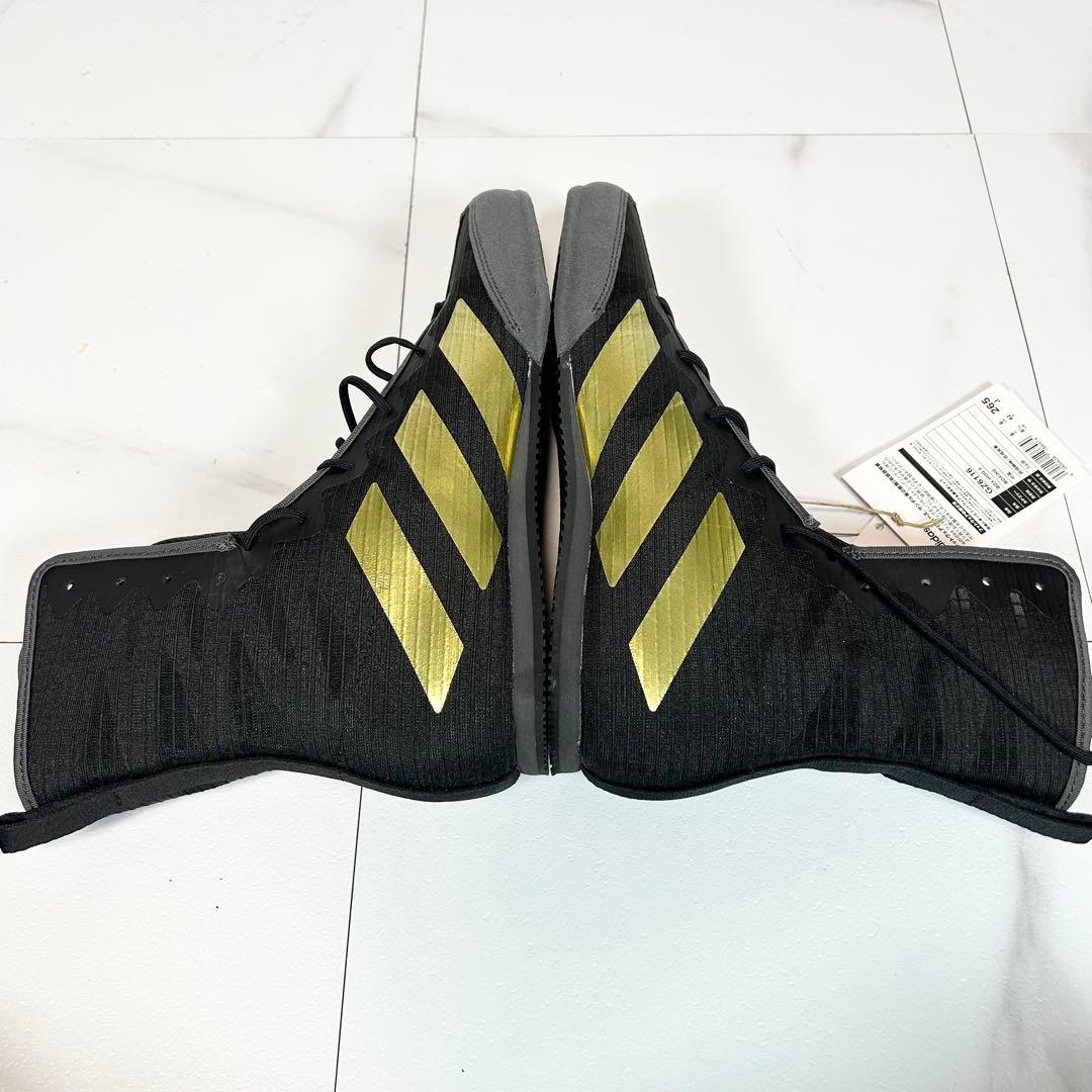 未使用❗️adidas BOX HOG 4 ボクシングシューズ　GZ6116 黒