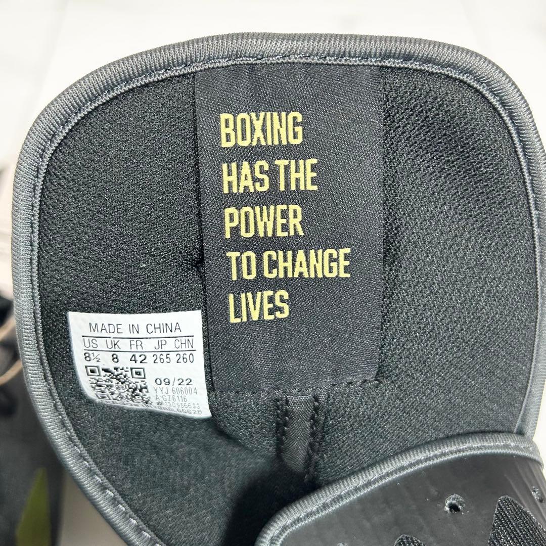 未使用❗️adidas BOX HOG 4 ボクシングシューズ　GZ6116 黒