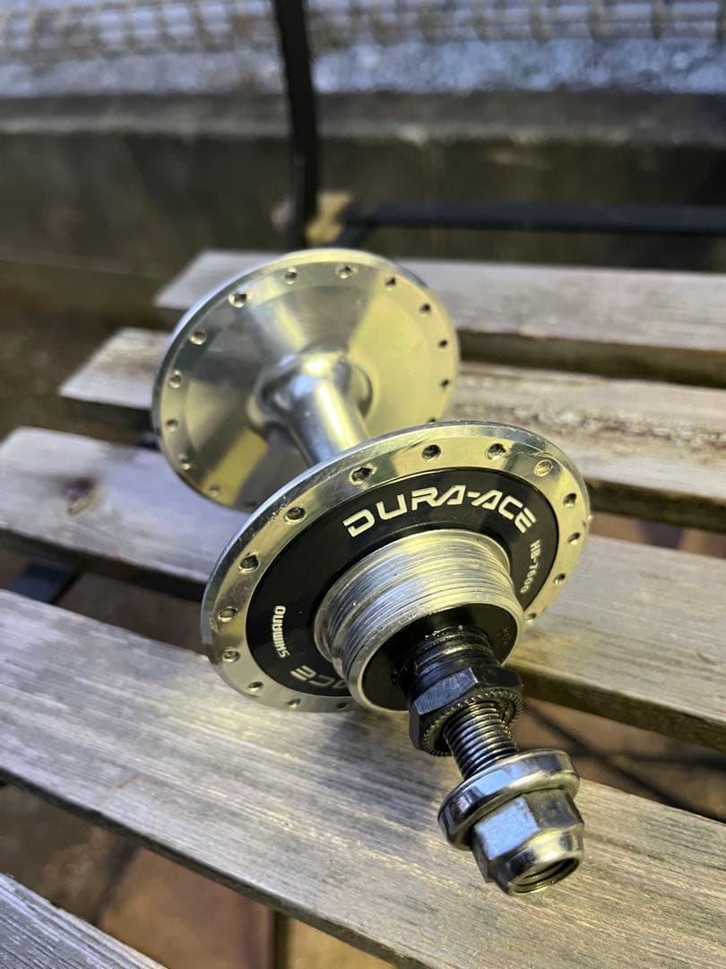 SHIMANOシマノデュラエースnjs HB-7600 両切りリアハブ120mm