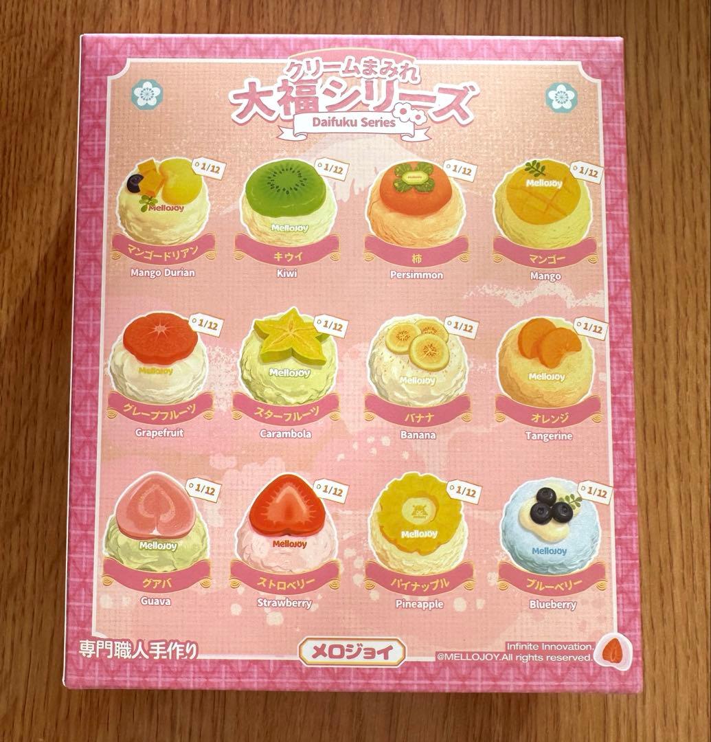 新品未使用　MelloJoy スクイーズ　大福　キウイ　廃盤品　レア　メロジョイ