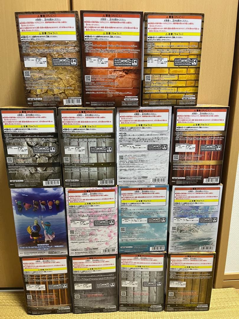 ワールドコレクタブルフィギュア ワンピース ログストーリーズ　15個セット