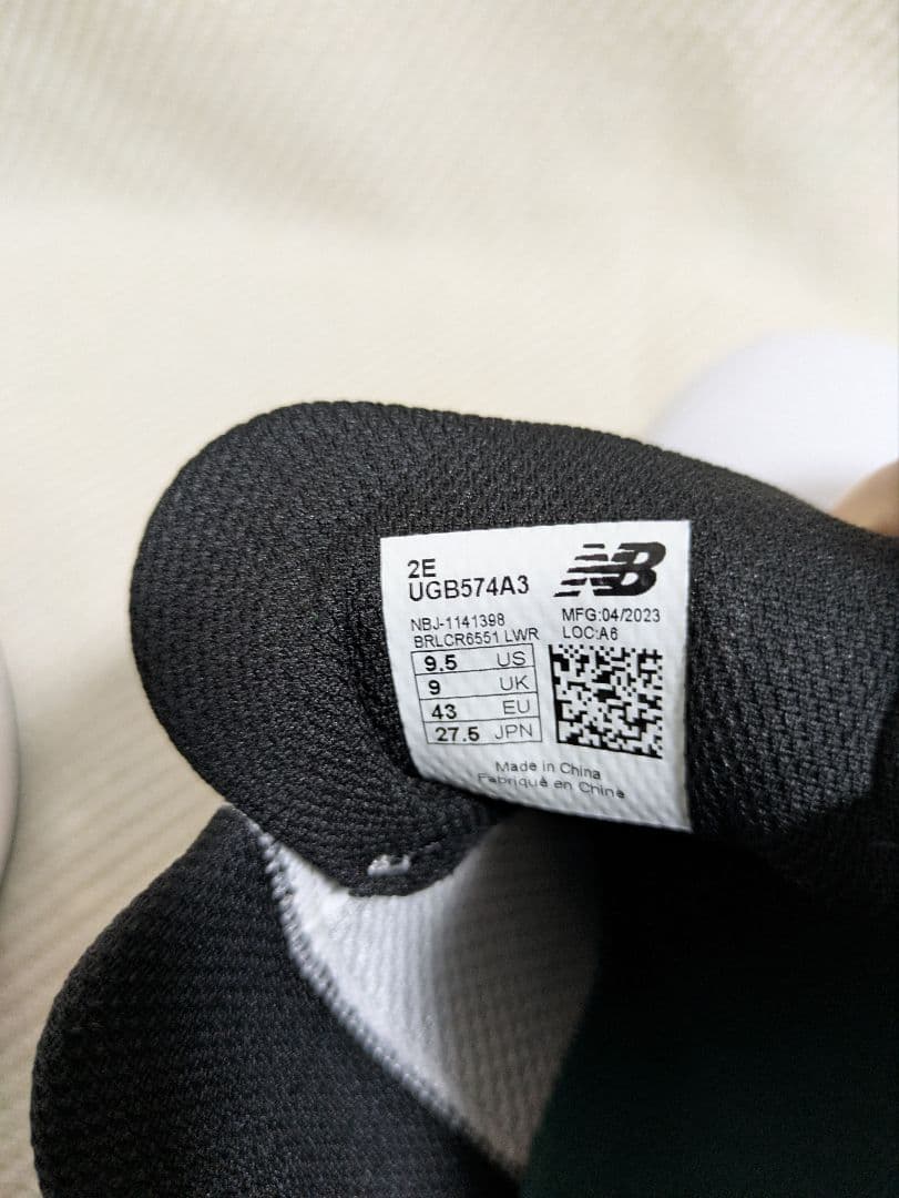 グットゴルファー　New Balance 574 ゴルフシューズ ホワイト