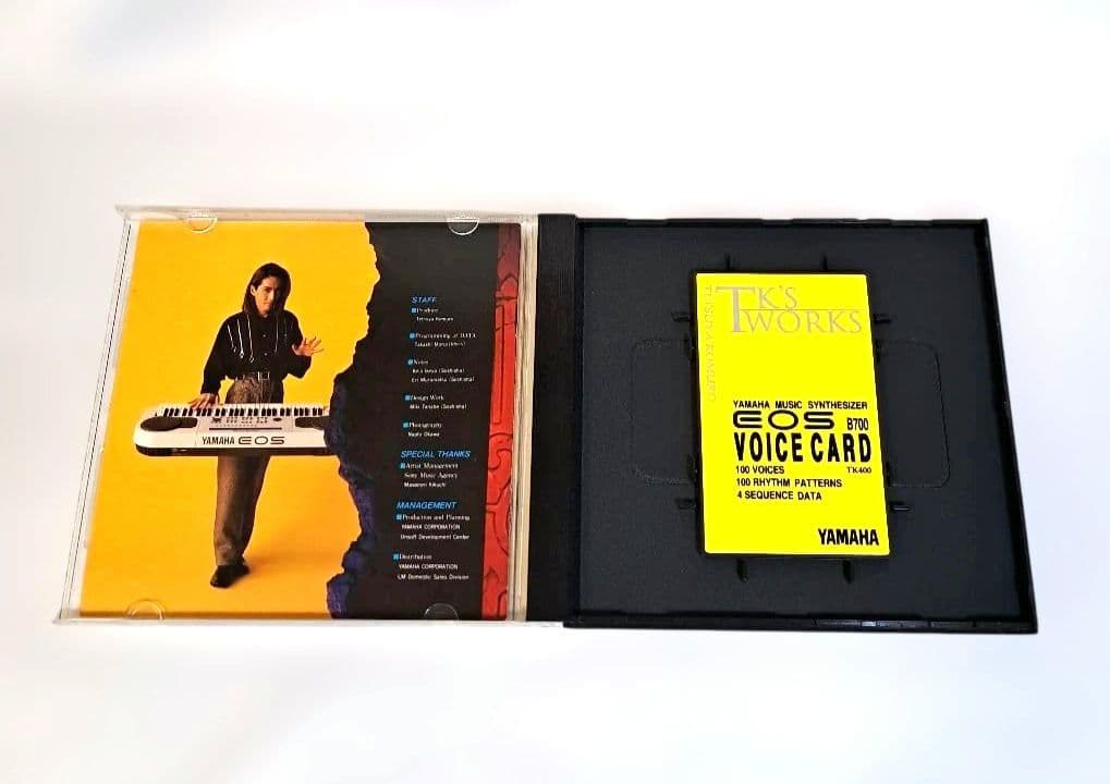 YAMAHA EOS B700 ボイスカード TK's WORKS 小室哲哉