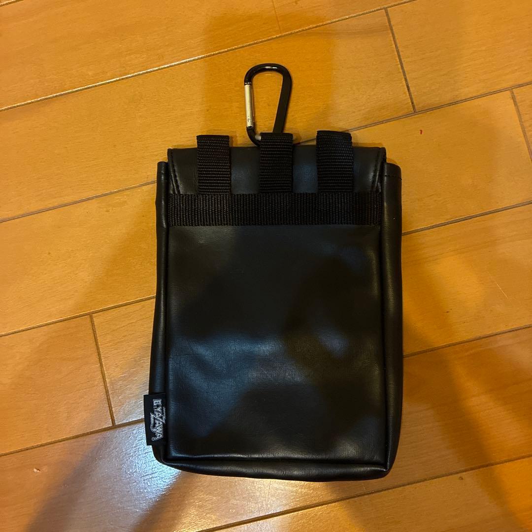 矢沢永吉　黒バッグ カラビナ付き