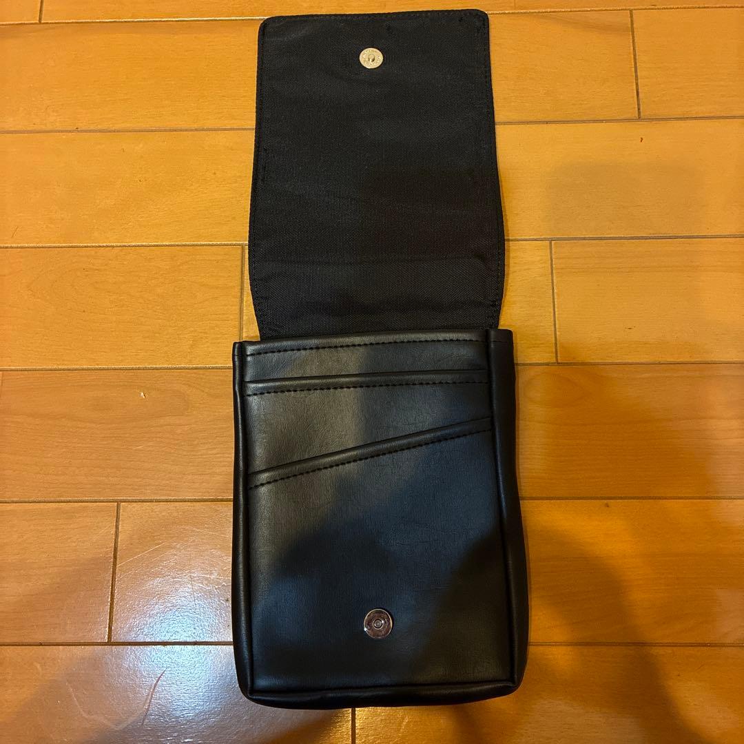 矢沢永吉　黒バッグ カラビナ付き