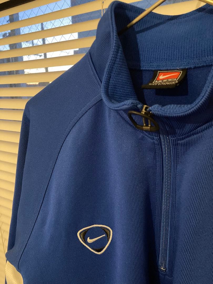 【値下げ】NIKE 90s NIKE TEAM ハーフジップ 逆三角