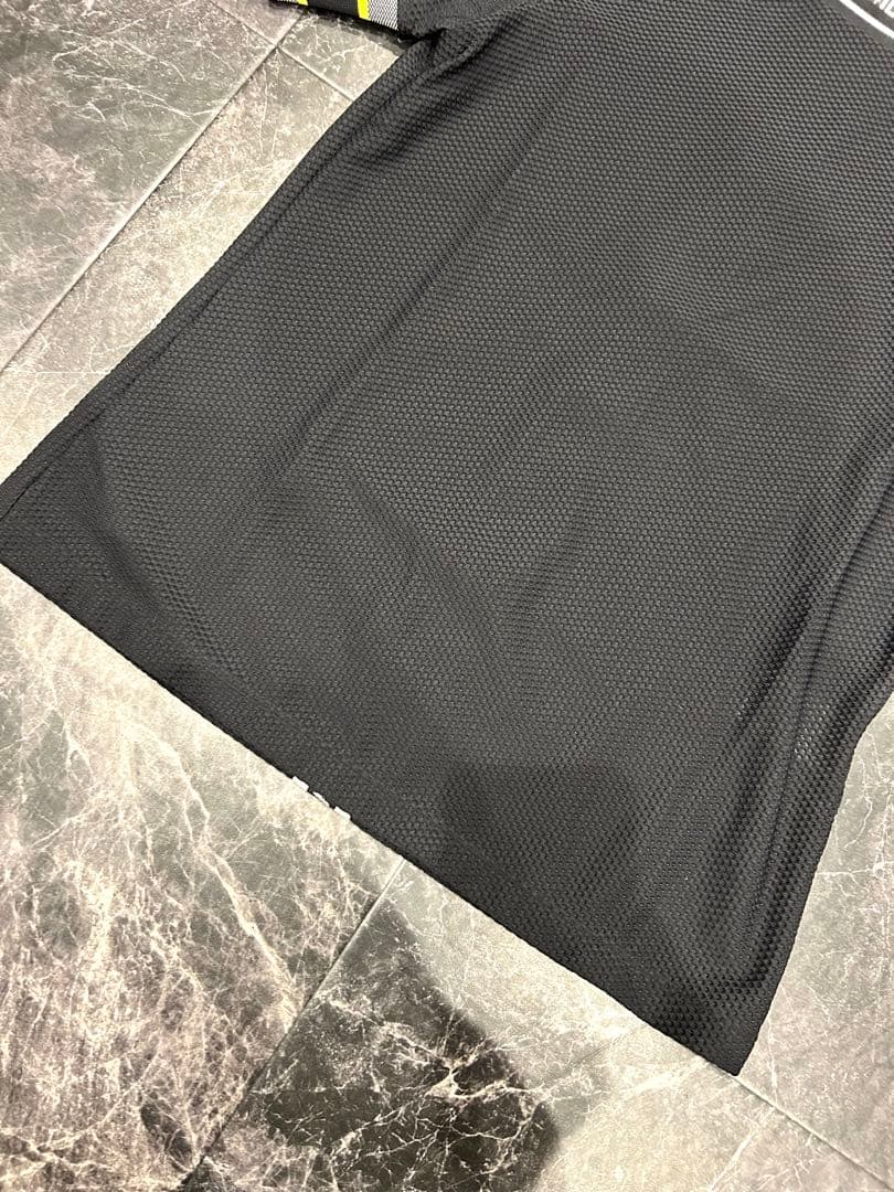 極美品✨ ディセンバーメイ モックネックシャツ 半袖 メッシュ 通気性◎