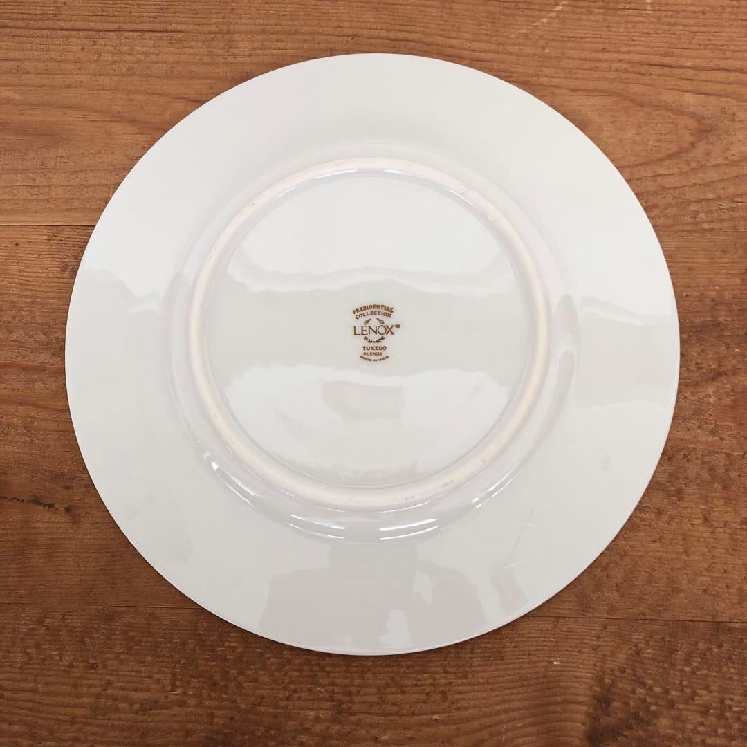 USA製　LENOX TUXEDO 21cmプレート5枚　レノックス　タキシード