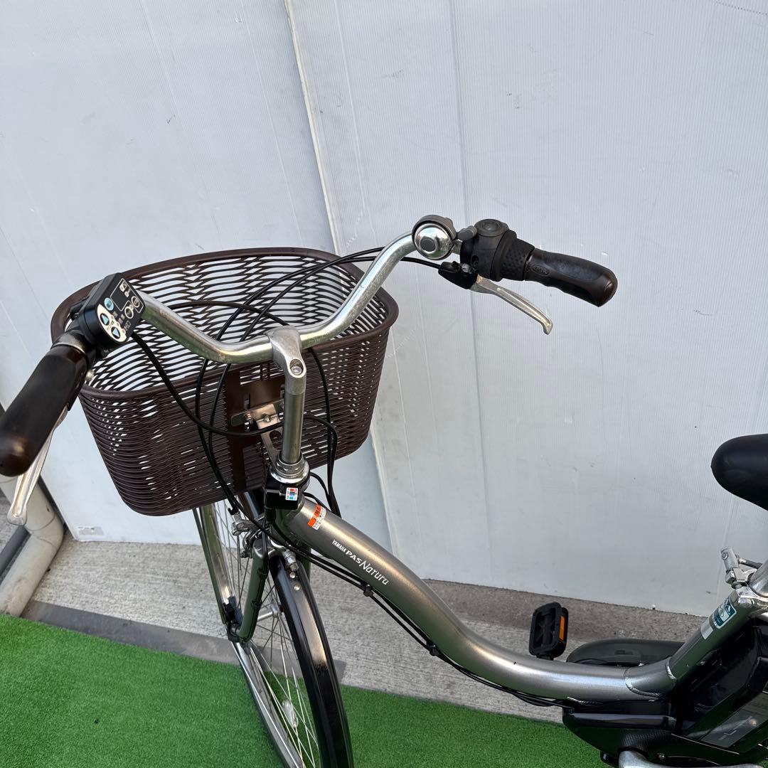 YAMAHAヤマハ電動アシスト自転車26インチ8.9Ah シルバー