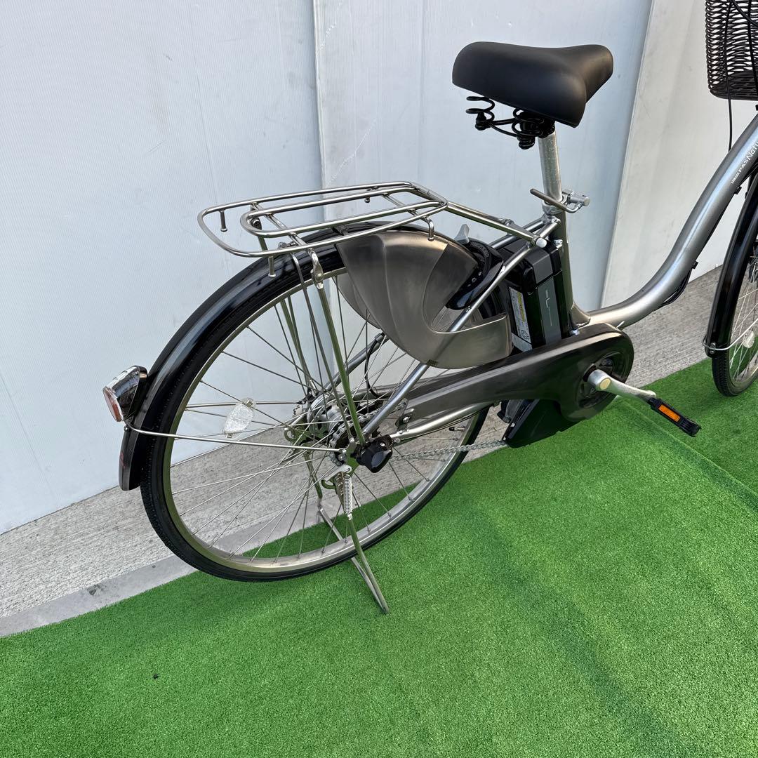 YAMAHAヤマハ電動アシスト自転車26インチ8.9Ah シルバー