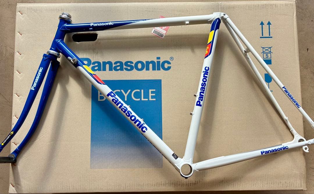 新品未使用Panasonicクロモリロードフレーム540mm173-180cm