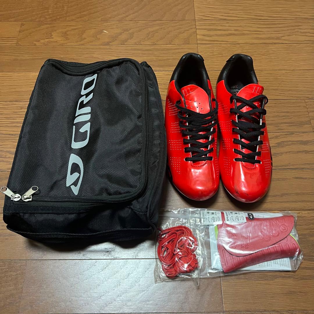 ウェア GIRO/EMPIRE ACC Gloss Red / Black 42.5