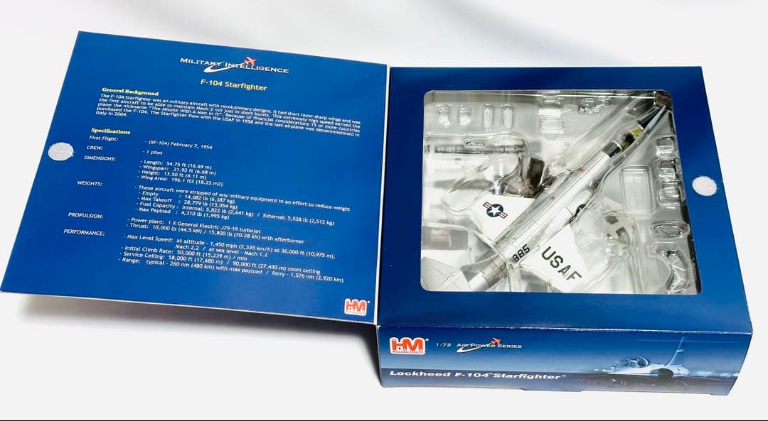 ホビーマスター 1/72 Lockheed F-104C Starfighter