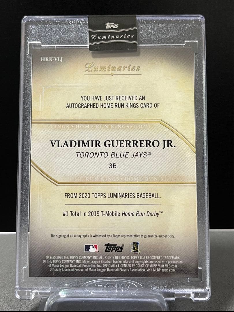 Topps ゲレーロjr 直筆サインカード　世界 15枚限定